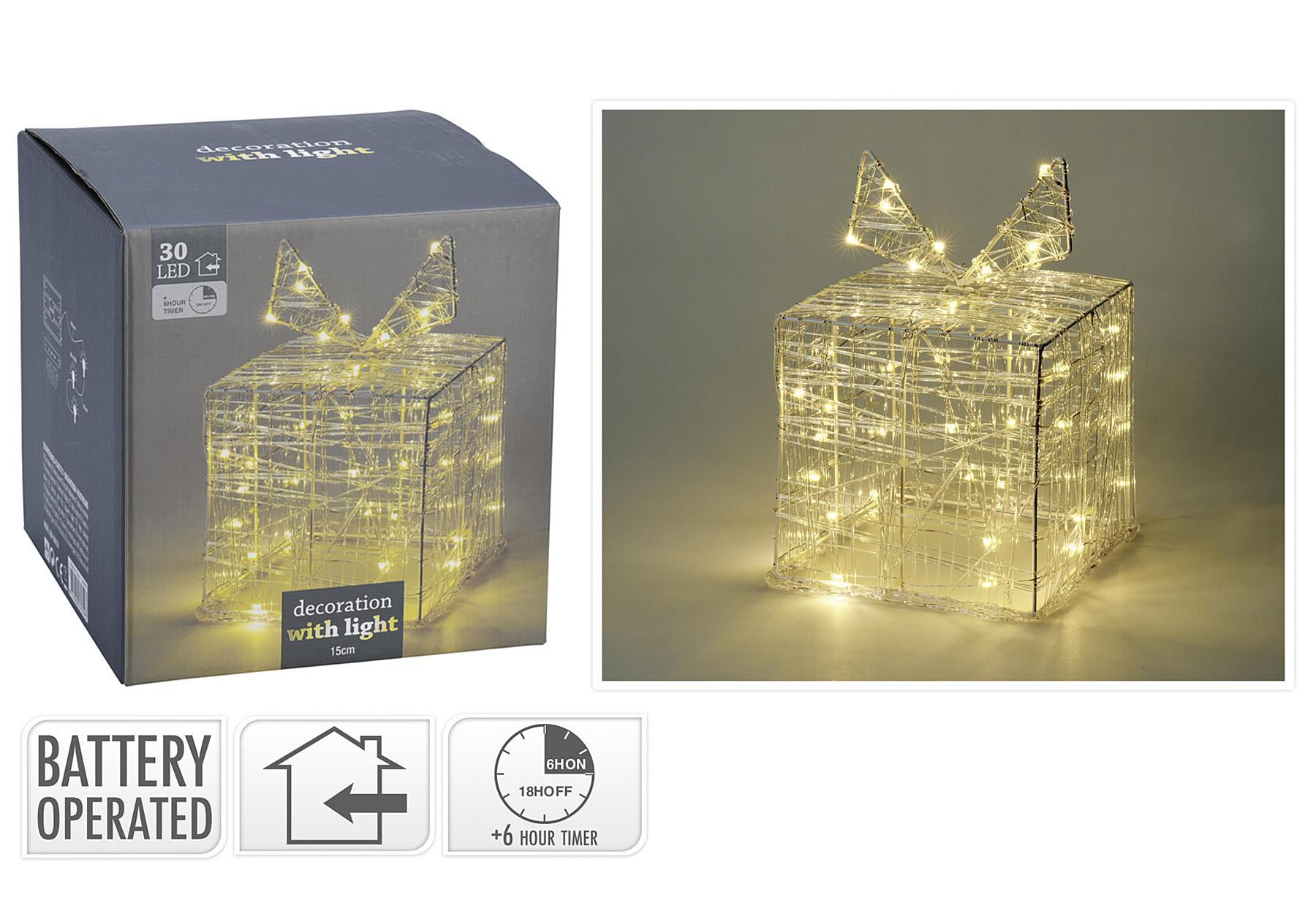 Deko ‘Geschenk’ 30 Mikro-LED